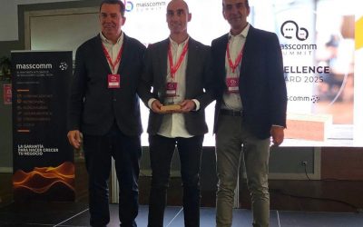 OnSite Telecom, empresa asociada a ALETIC, recibe el premio a la Mejor Innovación de Proyecto en el Masscomm Summit 2025