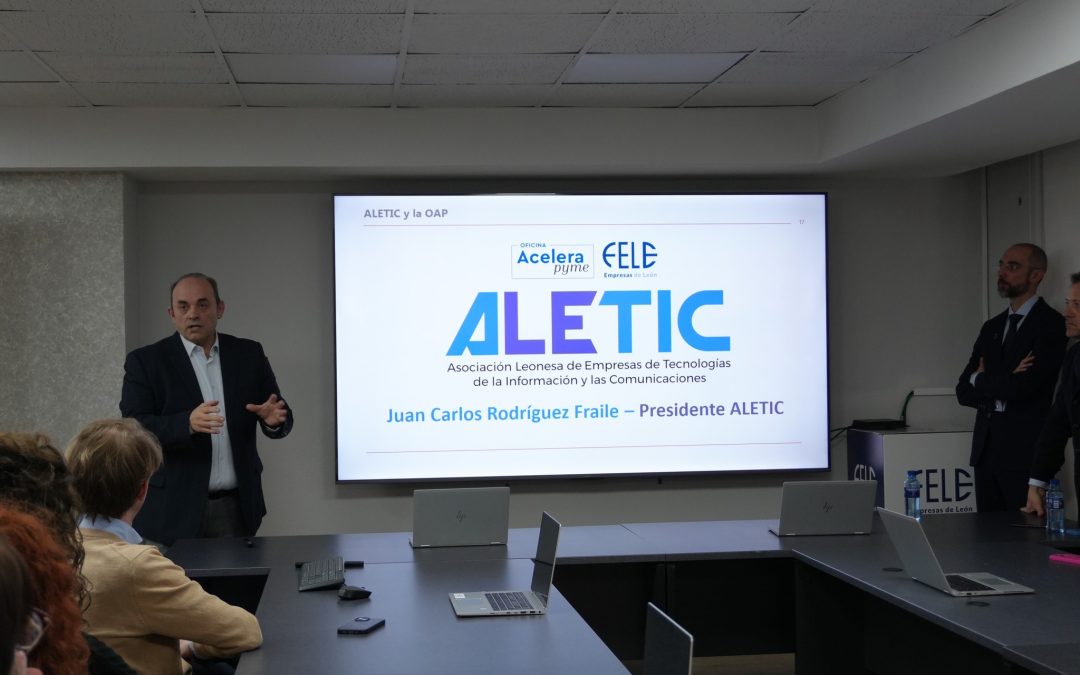ALETIC lidera el impulso tecnológico de la nueva Oficina Acelera Pyme de León